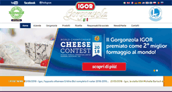 Desktop Screenshot of igorgorgonzola.com